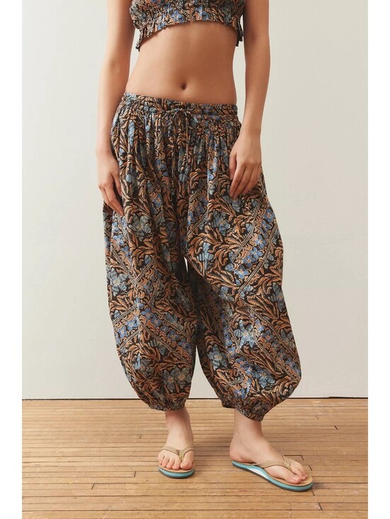 Urban Outfitters Pants - Urban Outfitters Out From Under Size Small Jasmine Floral Print Balloon Pants